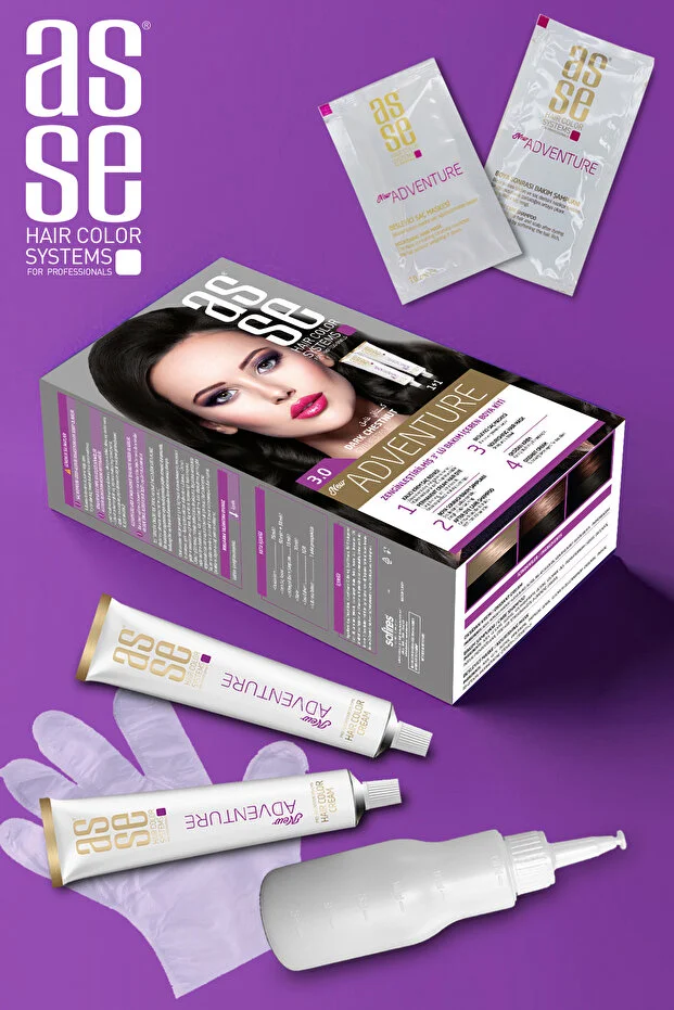Asse Set Boya – 3.0 Koyu Kestane