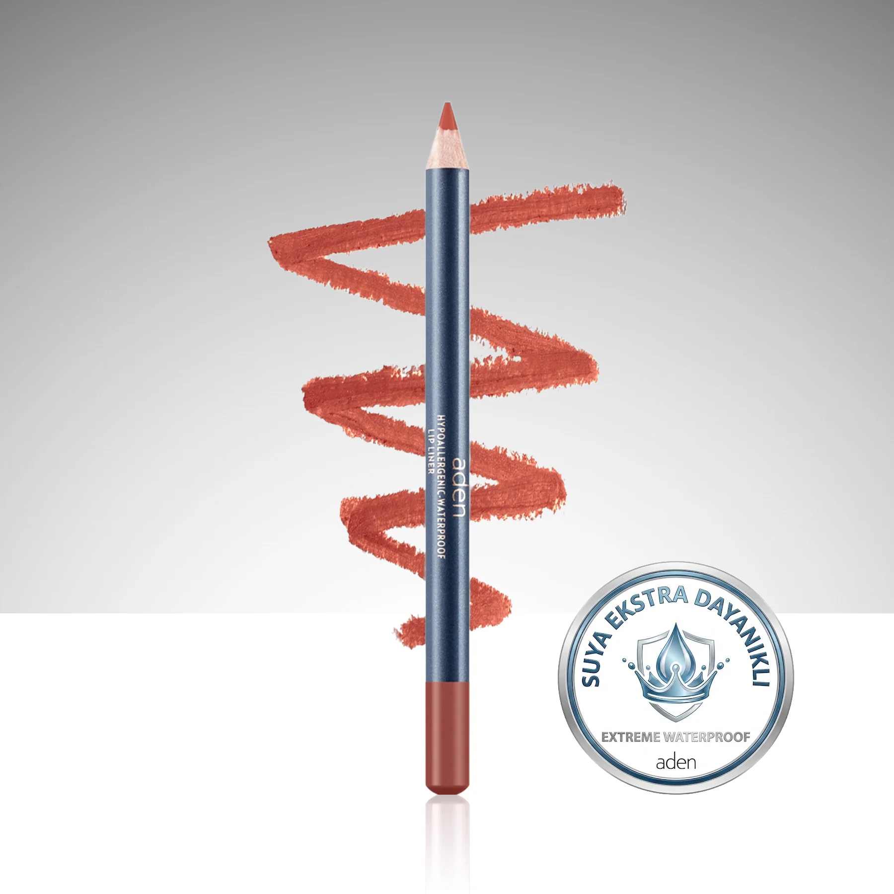 Aden Lipliner Pencil - Dudak Kalemi – 24 Spice(Tarçın)
