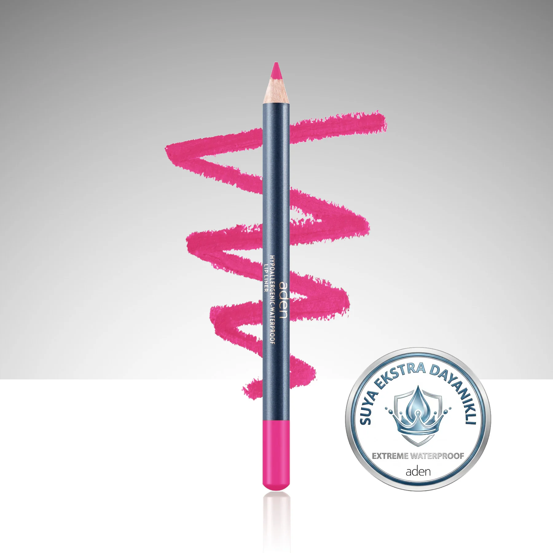 Aden Lipliner Pencil - Dudak Kalemi – 40 Brink Pink(Canlı Pembe)