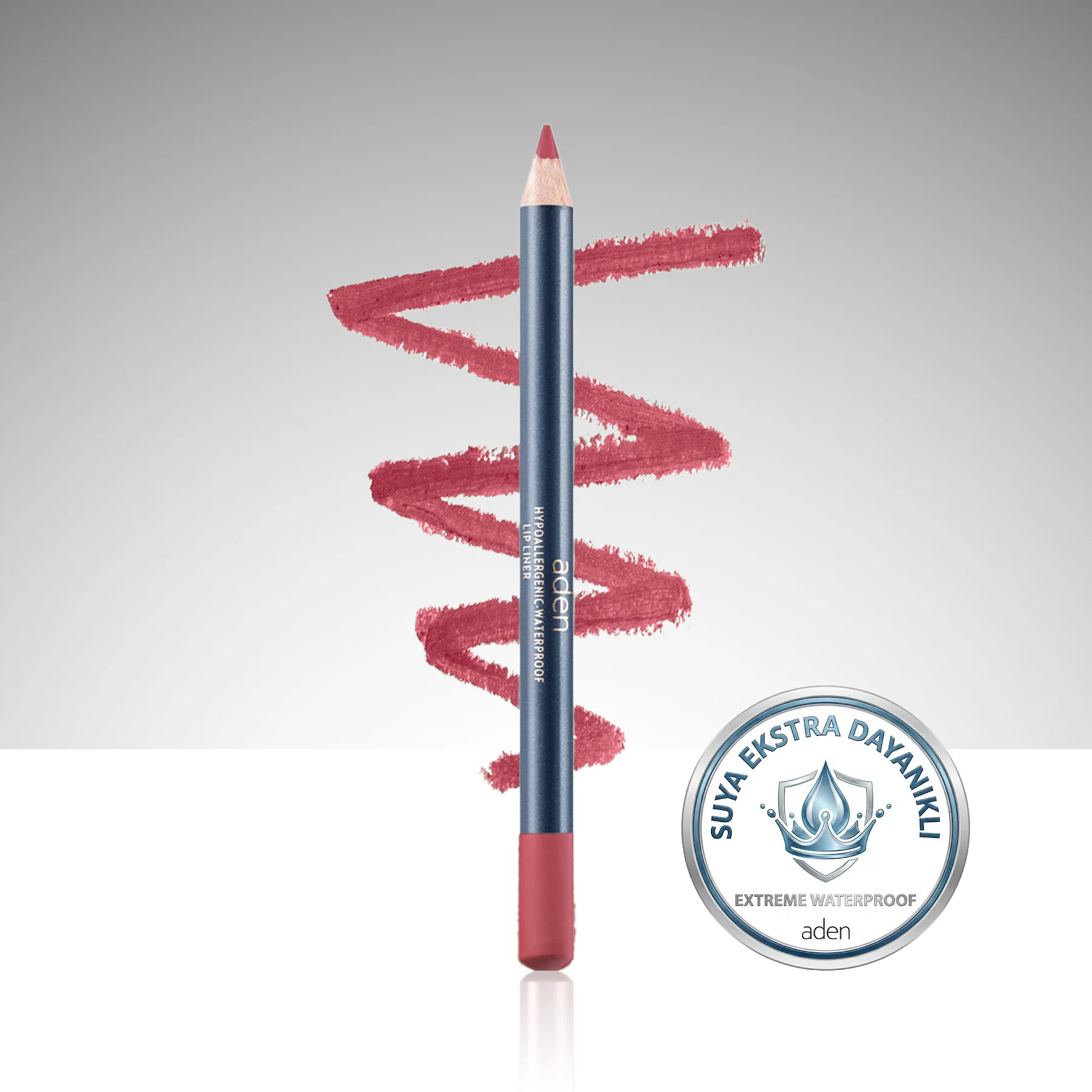Aden Lipliner Pencil - Dudak Kalemi – 41 Rosie Brown(Gül Kahvesi)
