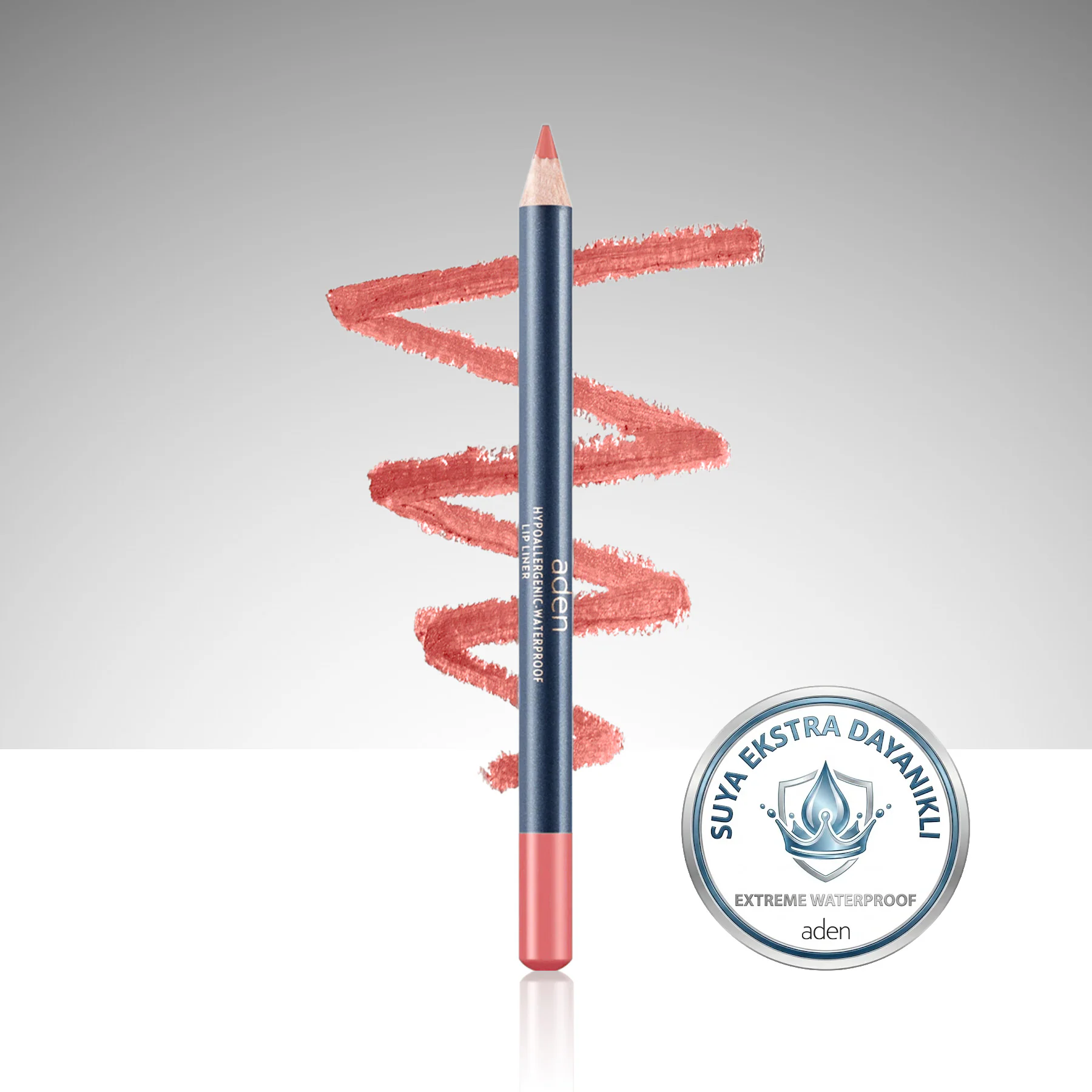 Aden Lipliner Pencil - Dudak Kalemi – 45 Papaya(Turuncu)
