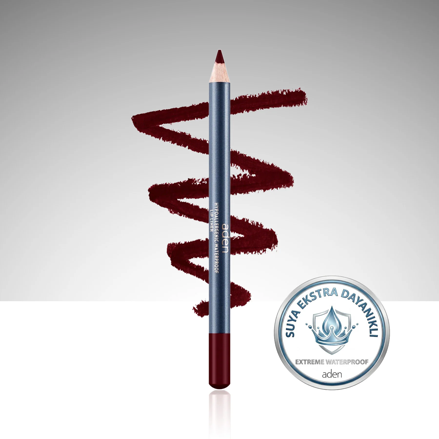 Aden Lipliner Pencil - Dudak Kalemi – 56 Burgundy(Bordo)