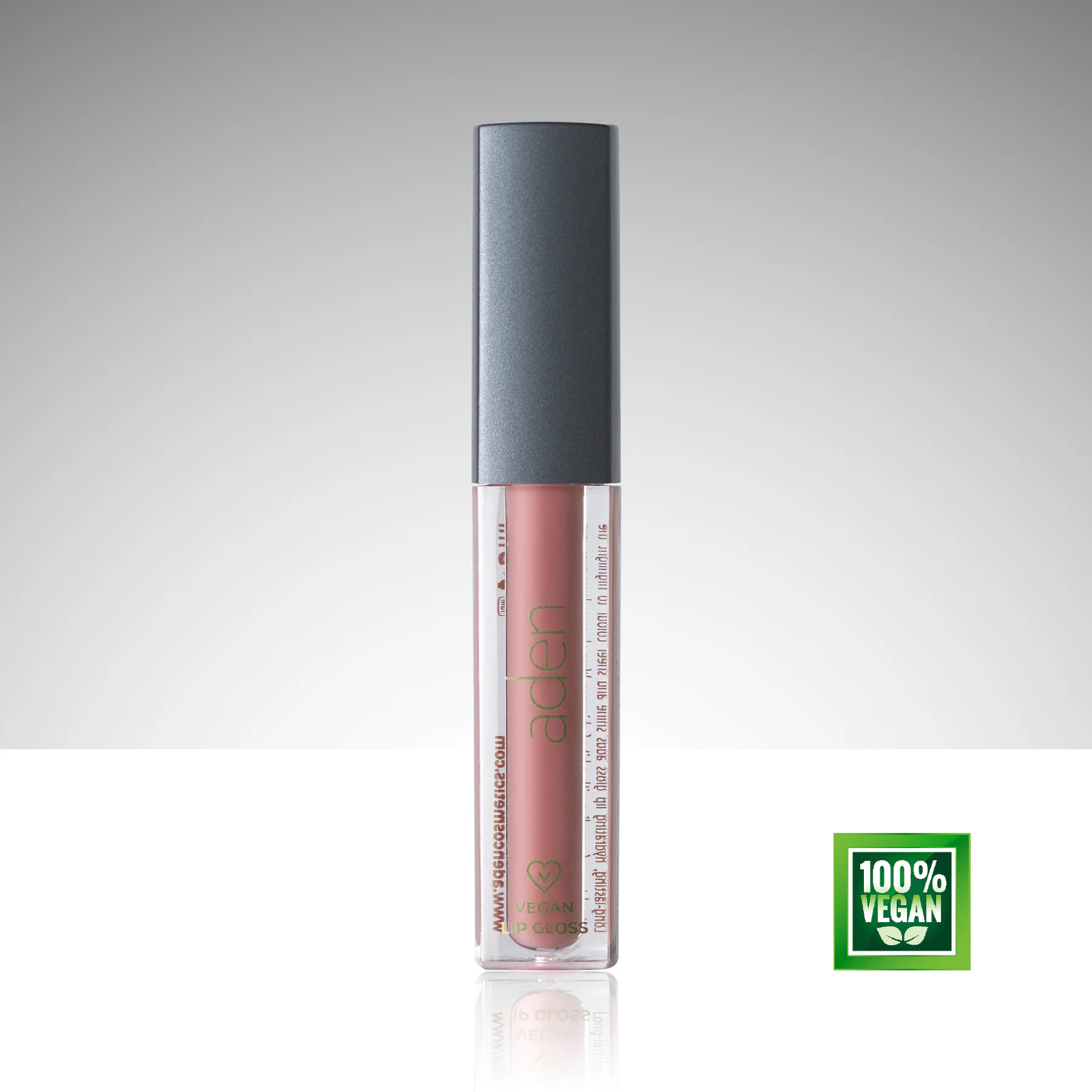 Aden Vegan Lipgloss - Vegan Dudak Parlatıcısı – 07 Nude(Ten)