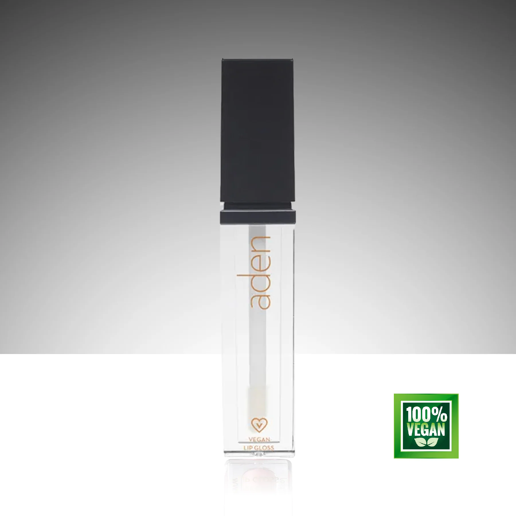 Aden Vegan Lipgloss - Vegan Dudak Parlatıcısı – 10 Clear(Şeffaf)