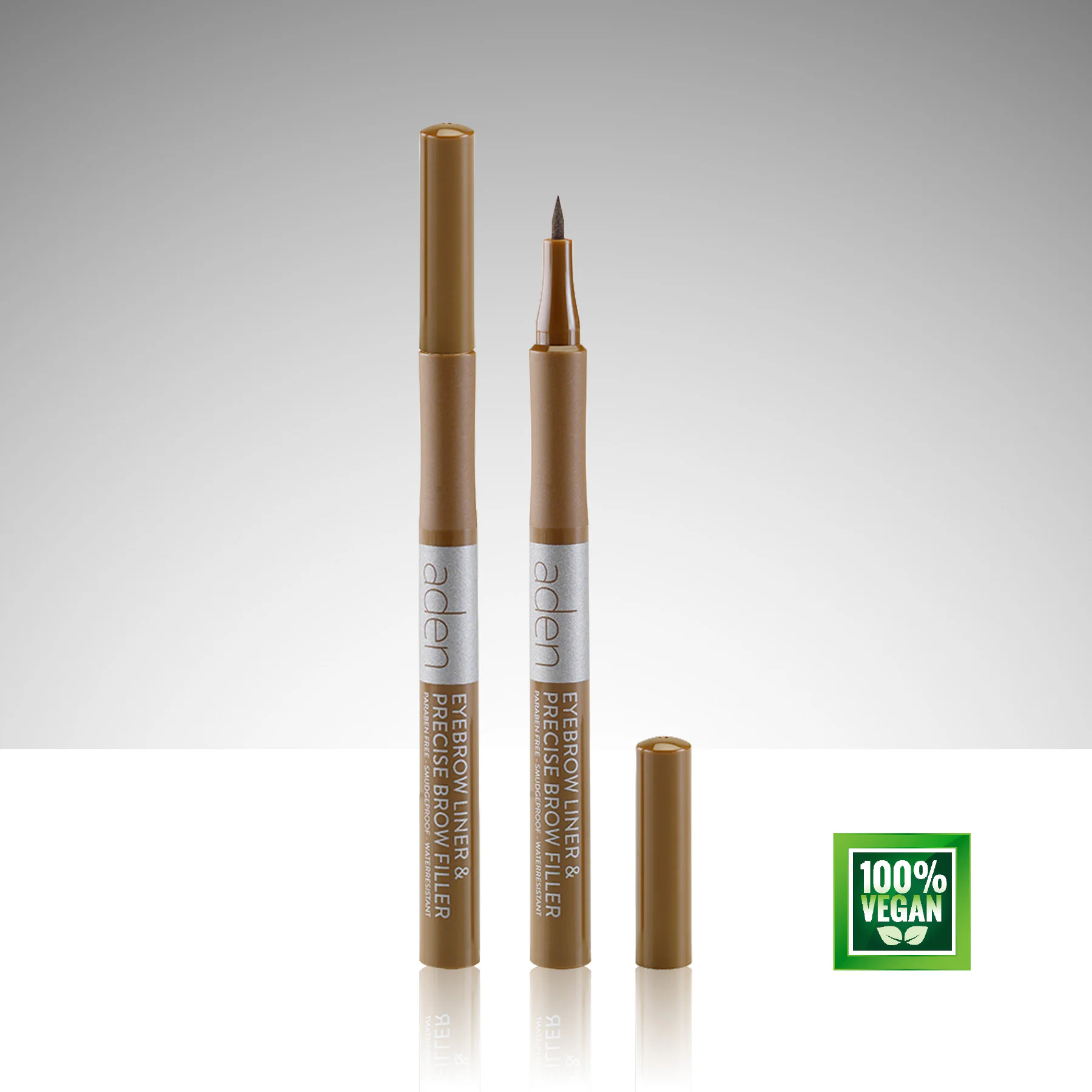 Aden Precise Brow Filler - Hassas Kaş Dolgu Kalemi – 01 Auburn(Kızıl Kahve)