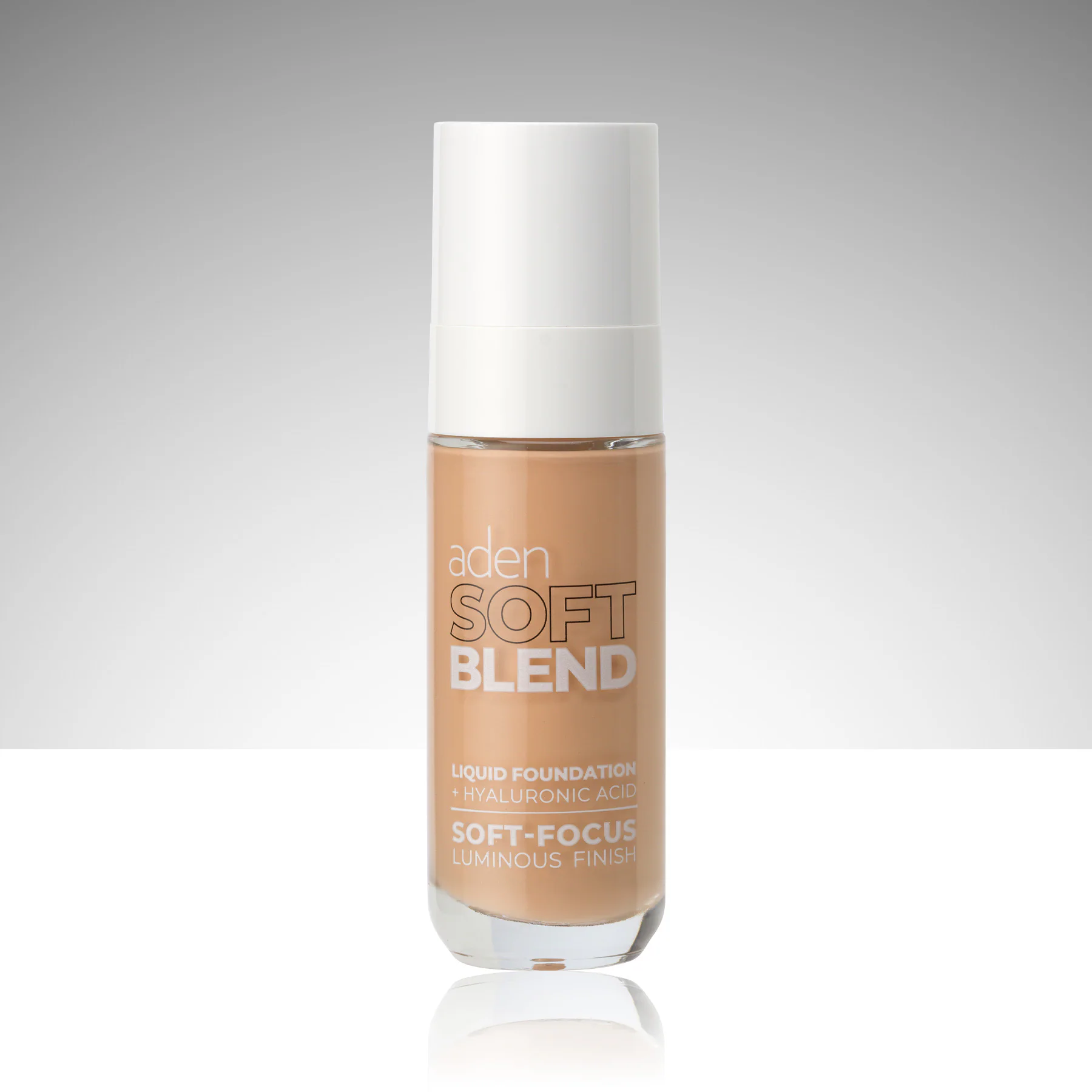 Aden Soft Blend Liquid Foundation – 02 Ivory(Fildişi)