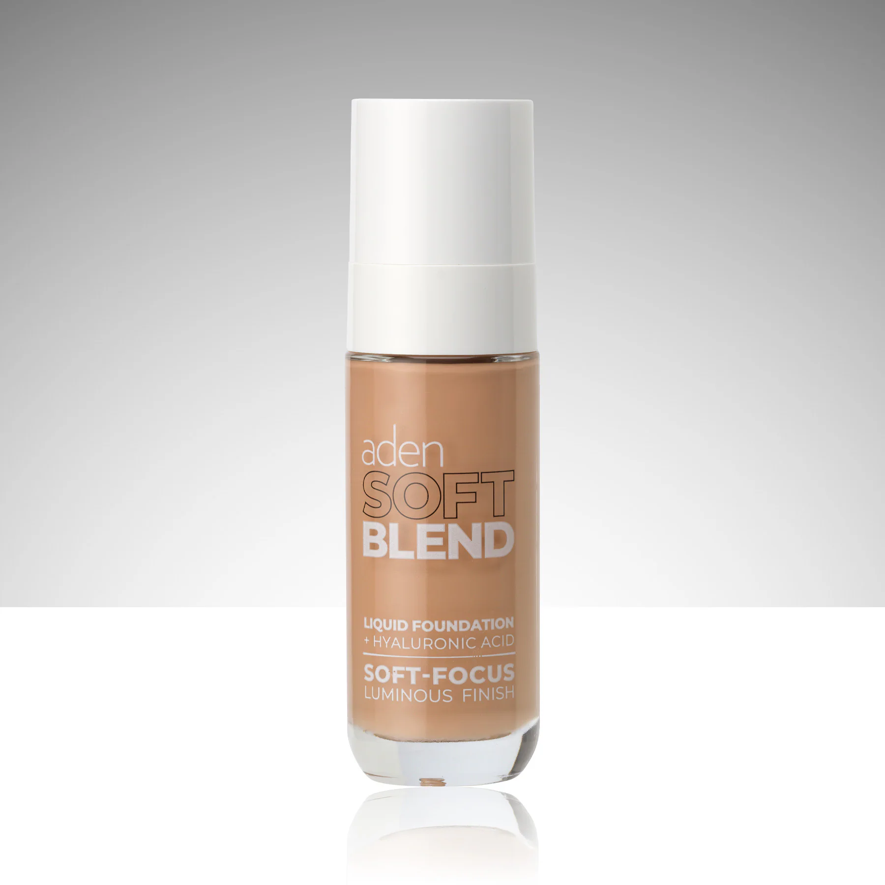 Aden Soft Blend Liquid Foundation – 04 Soft Sand(Kum Beji)
